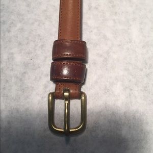 Coach belt in cognac